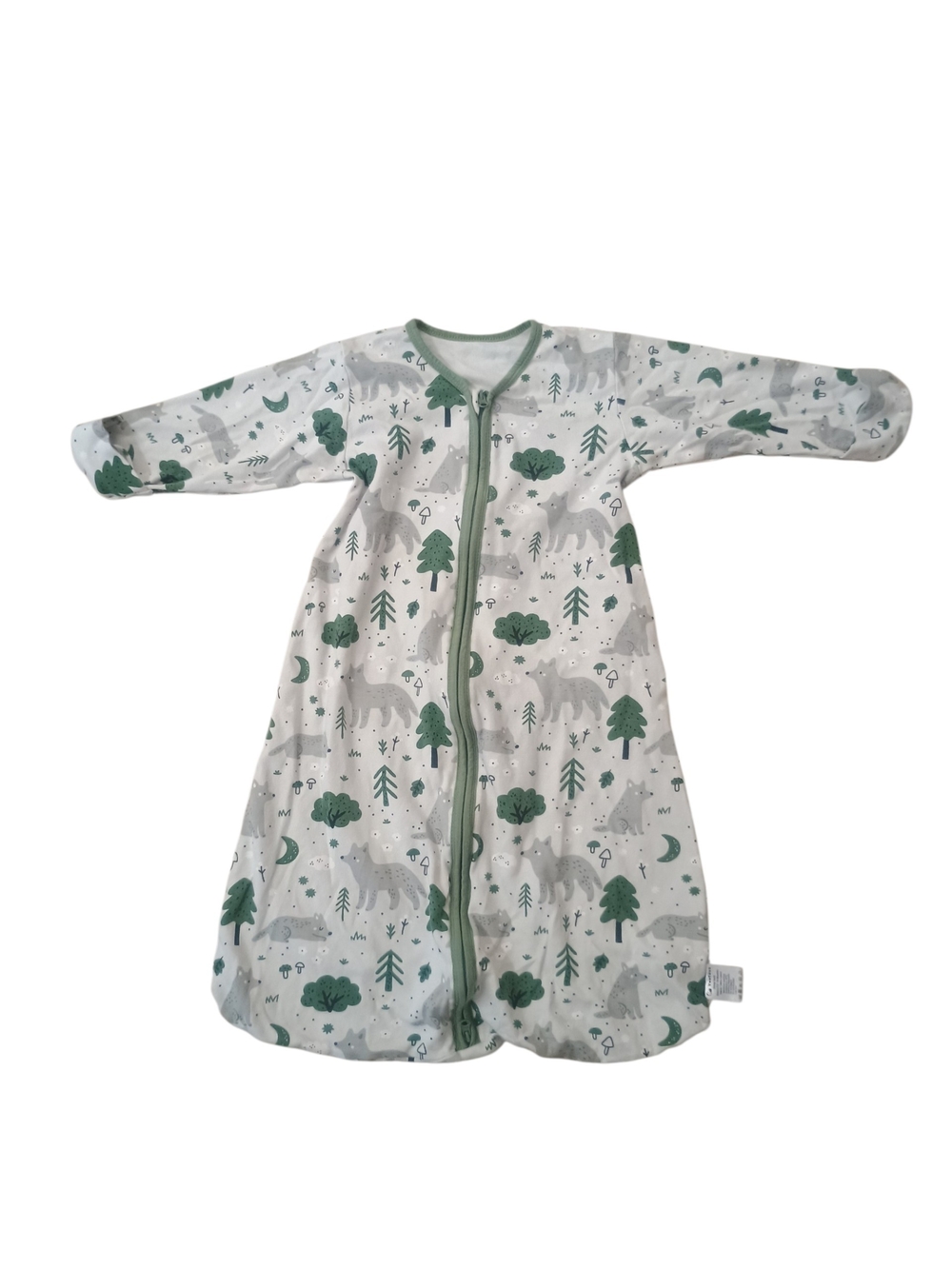 Yoofoss baby sleep sack Green Forest Animals Sleep Sack Pajamas L/ 12-18 Months